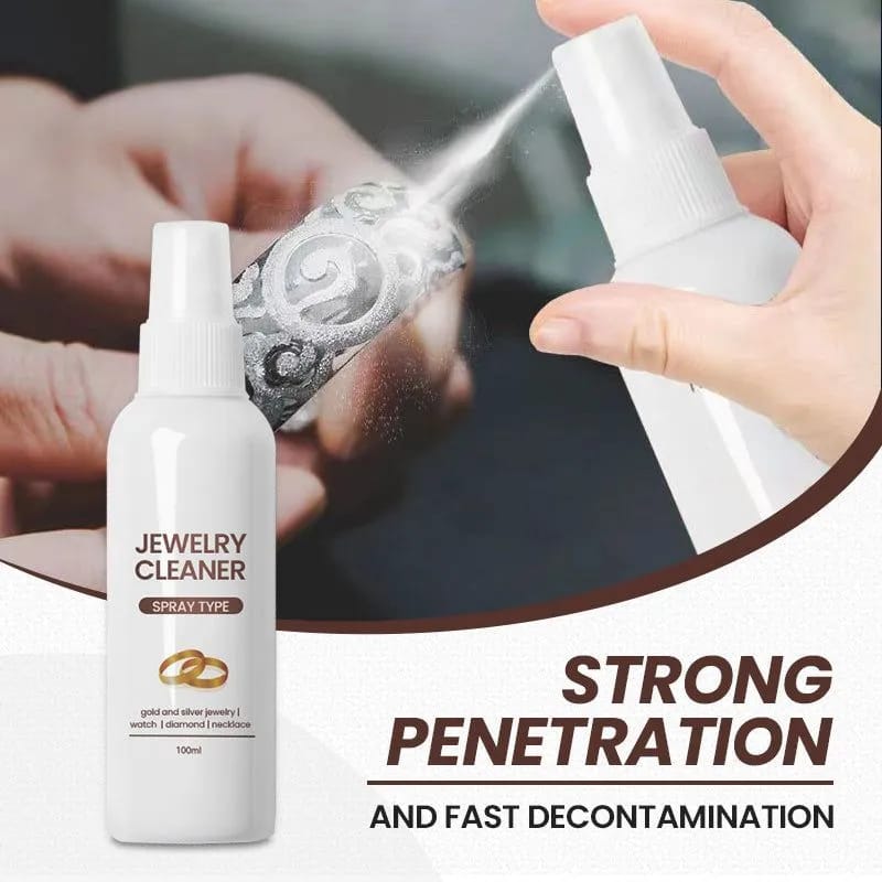 100ml Jewellery Cleaner Diamond Silver Gold Jewelry Cleaning Spray Multifunction Cleaner Non-toxic