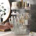 360° Rotating Diamond Cut Cosmetic Organizer - large