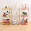 3 Layer Rotating Cosmetic Organizer Rack