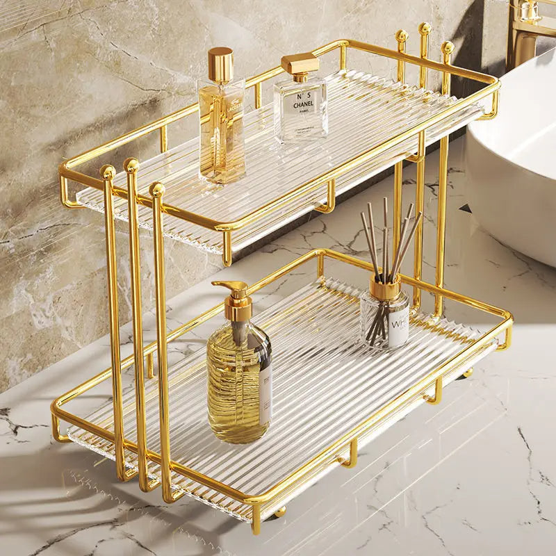 2-Tier Luxury Vanity Storage