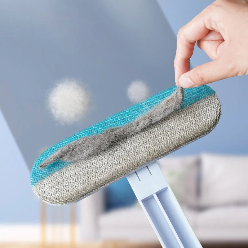 3 in 1 Pet Hair Remover Brush Long Handle