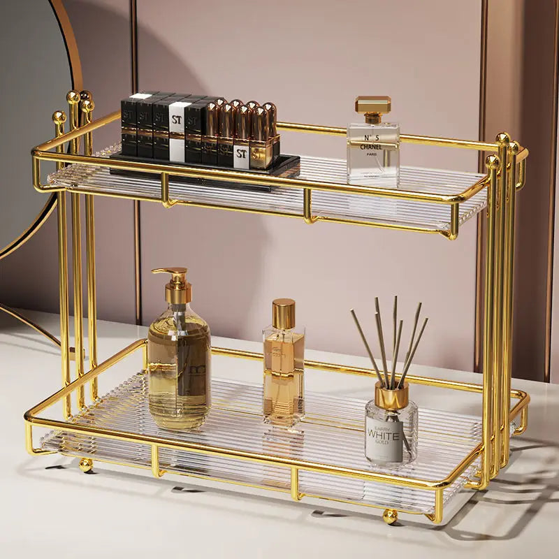 2-Tier Luxury Vanity Storage