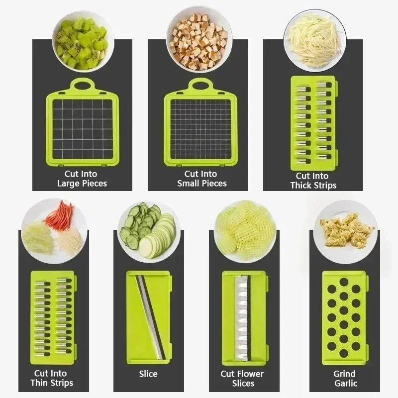 16 in 1 Multi functional Vegetable Chopper
