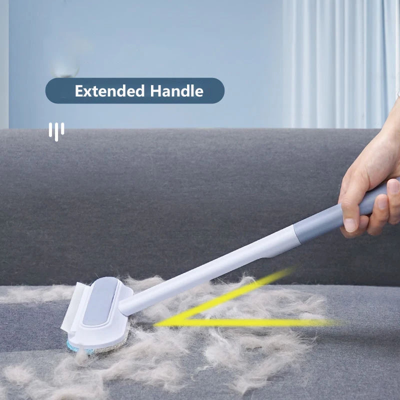 3 in 1 Pet Hair Remover Brush Long Handle